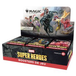 CARTES MAGIC OF THE GATHERING - MTG MARVEL SUPER HEROES PLAY BOOSTER ASST (FR)